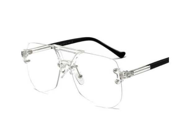 Lunettes Anti-lumière Bleue TR90 – Cadre Carré Tendance – Pour Homme Et Femme – Protection Yeux écrans